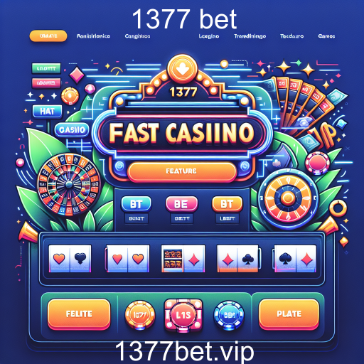 Descubra a Emoção dos Jogos Rápidos em 1377 Bet
